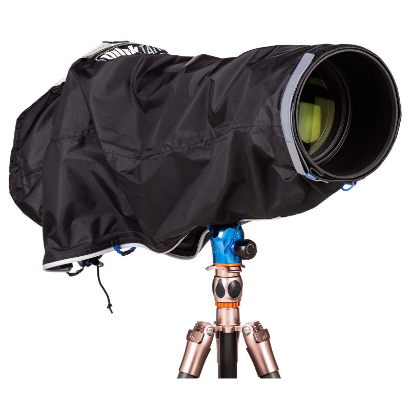 Think Tank Emergency Rain Covers for DSLR and Mirrorless Cameras with 300-600mm f/4 Lens - Large (Black) - Image 1